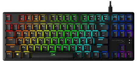 Клавиатура HyperX Alloy Origins Core, Проводное, Чёрный