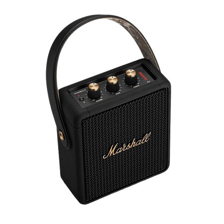 Marshall Stockwell II Bluetooth Speaker - Black/Brass
