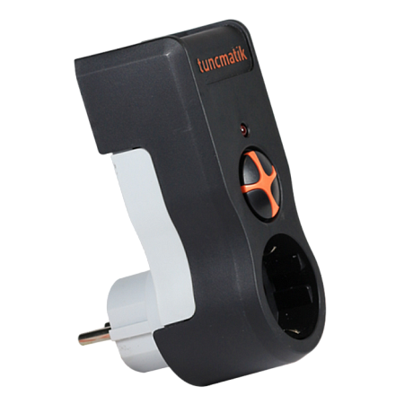 Surge  Protector Tuncmatik SurgePro 1 Outlet 525 joules, black color