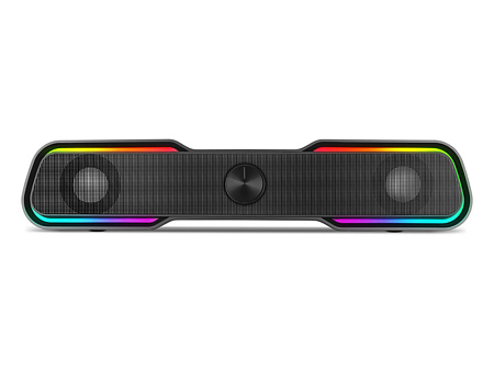 Speakers SVEN "450" Black, 10w, USB power / DC 5V, RGB Light