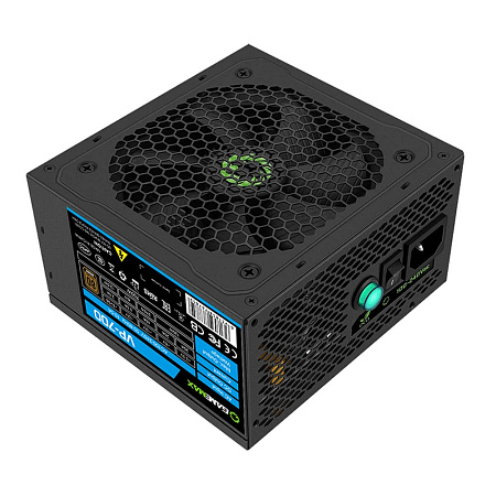 Power Supply ATX 700W GAMEMAX VP-700, 80+ Bronze, 120mm, Active PFC, Fanless mode, Black