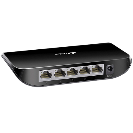 .5-port 10/100/1000Mbps Switch TP-LINK "TL-SG1005D", Plastic Case