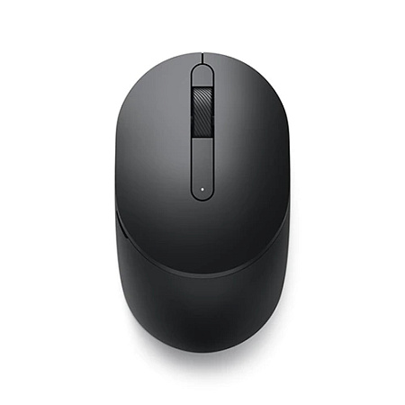 Wireless Mouse Dell MS3320W, Optical, 1000/1600/2400/4000 dpi, 3 buttons, 2.4 GHz/BT, 1xAA, Black