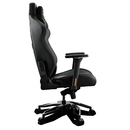 Gaming Chair Cougar ARMOR TITAN PRO Royal Black/Gold, User max load up to 160kg / height 160-195cm