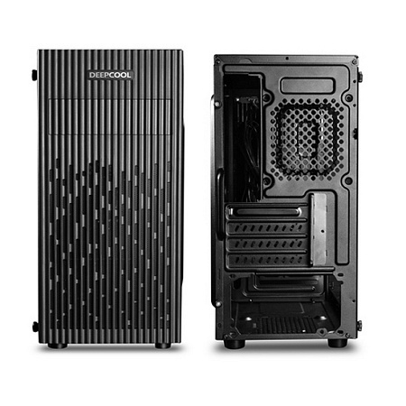 Case mATX Deepcool MATREXX 30, w/o PSU, 0.5mm, 1x120mm, USB3.0, USB2.0, Tempered Glass, 2x2.5", 3x3.