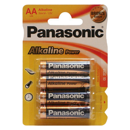 Батарейки Panasonic LR6REB, AA, 4шт.