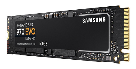 .M.2 NVMe SSD  500GB  Samsung  970 EVO  [PCIe 3.0 x4, R/W:3400/2300MB/s, 370/450K IOPS, Phx, TLC]