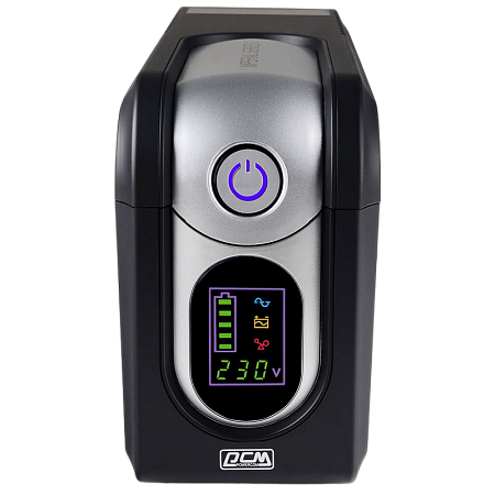 UPS PowerCom IMP-625AP 625VA/375W Line Interactive, AVR, LED, RJ45/RJ11, USB, 3xSchuko Sockets