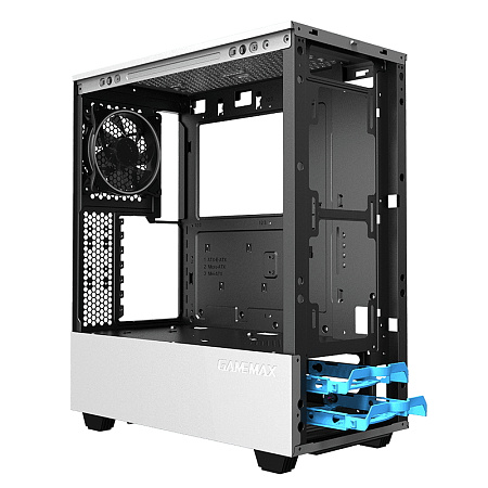 Case ATX GAMEMAX Paladin, w/o PSU, 0.8mm, 1x120mm ARGB, 2xARGB Strips, ARGB Hub, Tempered Glass, DF,