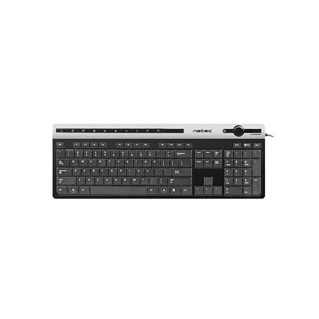 Natec Keyboard Swordfish Slim, US Layout