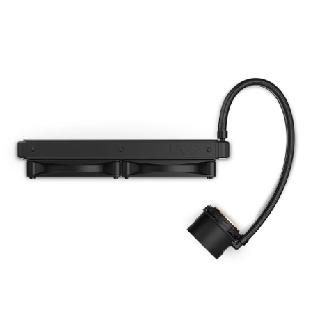 AIO Liquid Cooling NZXT Kraken 280 (19.4-32.1dB, 99.68CFM, 2x140mm, 500-1500RPM, LCD 1.54", CAM)
