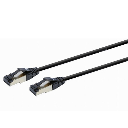 Patch Cord Cat.8 10m, Black, PP8-LSZHCU-BK-10M, Cablexpert, Low Smoke Zero Halogen (LSZH) Patch Cord Cat.8 10m, Black, PP8-LSZHCU-BK-10M, Cablexpert, Low Smoke Zero Halogen (LSZH)