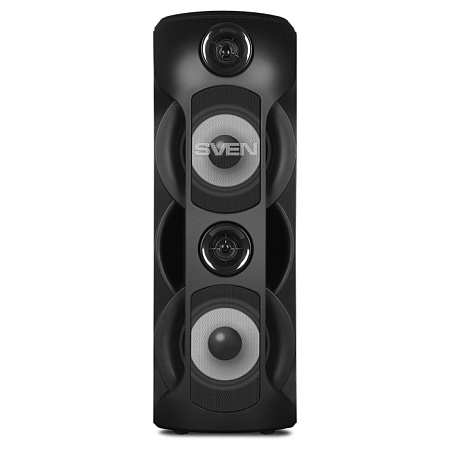 Partybox SVEN "PS-720" 80w, Black, Bluetooth, TWS, Bluetooth, FM, USB, microSD, 2x4400mA*h