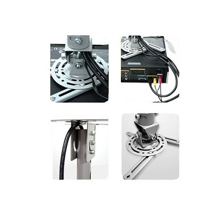 Ceiling Mount Reflecta "VEXUS" Universal  Silver, 575-825mm, max.load 20kg, 23066