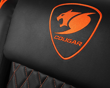 Gaming Sofa Cougar Ranger Black/Orange, User max load up to 160kg / height 145-190cm