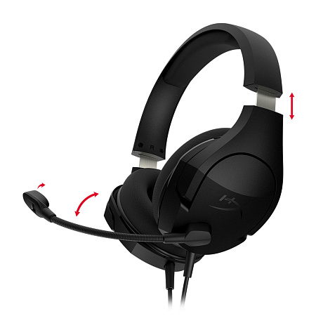 Игровая Гарнитура HyperX Cloud Stinger Core, Проводной аналоговый, Чёрный