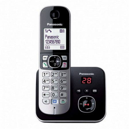 DECT Panasonic KX-TG6821UAB, Black 