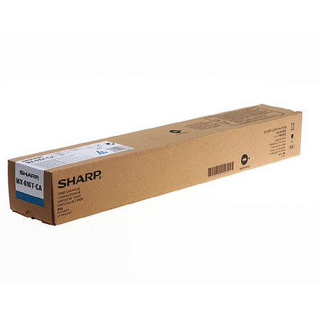Toner Sharp MX-61GTCA, Cyan