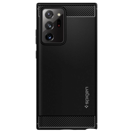 Чехол Spigen Galaxy Note 20 Ultra - Rugged Armor, Чёрный