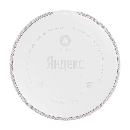 Yandex station mini YNDX-0004 Silver Frozen