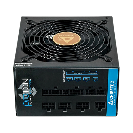 Power Supply ATX 750W Chieftec PROTON BDF-750C, 80+ Bronze, 140mm, Active PFC, DC/DC, Full Modular, 