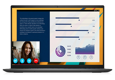 Ноутбук для бизнеса 16" DELL Vostro 5620, Titan Gray, Intel Core i7-1260P, 16Гб/512Гб, Windows 11 Pro