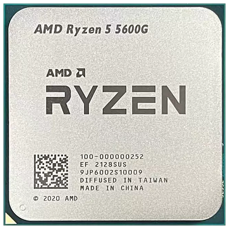 APU AMD Ryzen 5 5600G (3.9-4.4GHz, 6C/12T, L3 16MB, 7nm, Radeon Graphics(7C), 65W), AM4, Box APU AMD Ryzen 5 5600G (3.9-4.4GHz, 6C/12T, L3 16MB, 7nm, Radeon Graphics(7C), 65W), AM4, Box
