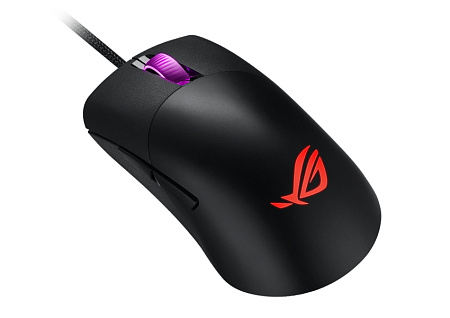 Gaming Mouse Asus ROG Keris, 16k dpi, 7 buttons, 400ips, 50G, 62g, Ergonimic, Push-fit socket, PBT p
