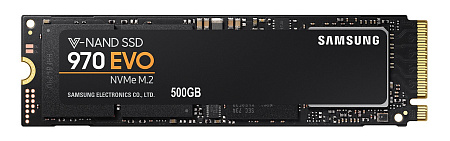 .M.2 NVMe SSD  500GB  Samsung  970 EVO  [PCIe 3.0 x4, R/W:3400/2300MB/s, 370/450K IOPS, Phx, TLC]