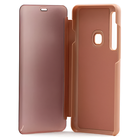 Helmet Case Mirror Flip Samsung A9(2018), Pink
