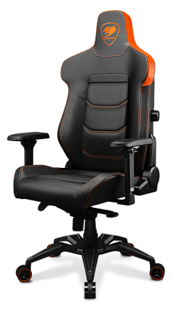 Gaming Chair Cougar ARMOR EVO Black/Orange, User max load up to 160kg / height 160-195cm