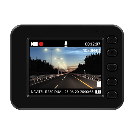 Navitel R250 Dual Car Video Recorder + Rear Camera