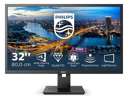 31.5" PHILIPS 325B1L, Black, IPS, 2560x1440, 75Hz, 4ms, 250cd,50M:1,DP+HDMI+USB+TypeC+AudioOut,Spkrs 31.5" PHILIPS 325B1L, Black, IPS, 2560x1440, 75Hz, 4ms, 250cd,50M:1,DP+HDMI+USB+TypeC+AudioOut,Spkrs