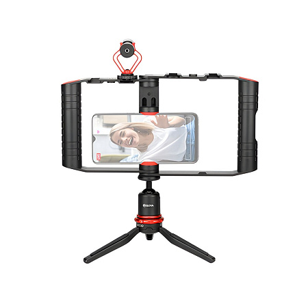 Boya Multifunctional Smartphone Video Kit BY-VG380, Black