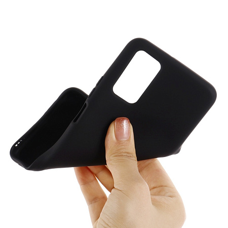Helmet Case Liquid Silicone, Samsung M52 5G, Black