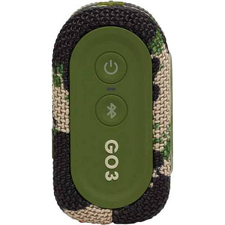 Portable Speakers JBL GO 3, Squad (Camouflage)