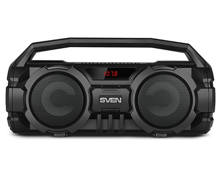 Speakers SVEN "PS-415" 12w, Black, Bluetooth, Karaoke, microSD, FM, AUX, USB, power:1500mA, DC5V Speakers SVEN "PS-415" 12w, Black, Bluetooth, Karaoke, microSD, FM, AUX, USB, power:1500mA, DC5V