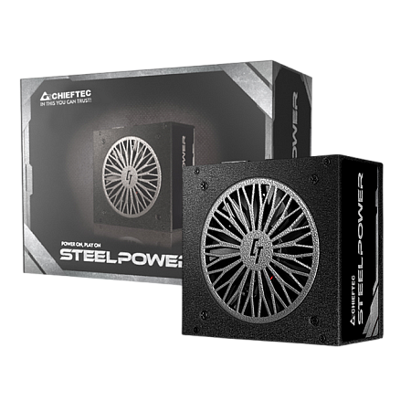 Power Supply ATX 650W Chieftec SteelPower BDK-650FC, 80+ Bronze, 120mm, Active PFC, Half-Bridge LLC+