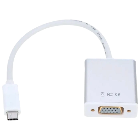 Видеоадаптер APC Electronic APC-631006, Type-C - VGA D-Sub, 0,15м, Белый,usb ,micro ,iphone, 3.5, tupe-c, тюльпаны Видеоадаптер APC Electronic APC-631006, Type-C - VGA D-Sub, 0,15м, Белый,usb ,micro ,iphone, 3.5, tupe-c, тюльпаны