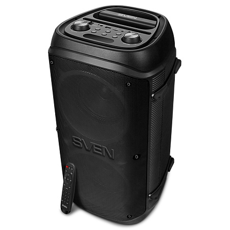 Partybox SVEN "PS-800" 100w, Black, Bluetooth, TWS, Bluetooth, FM, USB, microSD, 2x4400mA*h