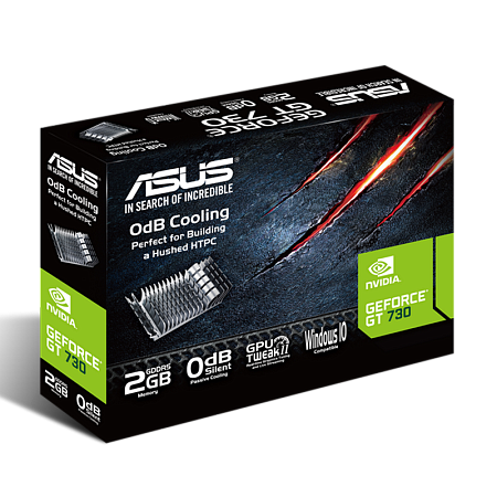 VGA ASUS GT730 2GB GDDR5 Silent Low Profile (GT730-SL-2GD5-BRK)