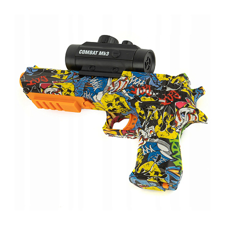 Electric Gel Water Gun Toy Blaster Model 699-3, Black (2 pcs in set) Electric Gel Water Gun Toy Blaster Model 699-3, Black (2 pcs in set)