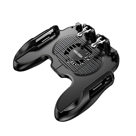 KAKU KSC-651 Mobile Gaming Cooling Gamepad with Heat Dissipation, Black
