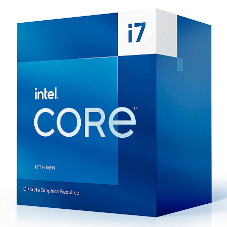 CPU Intel Core i7-13700F 2.1-5.2GHz (8P+8E/24T, 30MB,S1700,10nm, No Integ. Graphics,65W) Box CPU Intel Core i7-13700F 2.1-5.2GHz (8P+8E/24T, 30MB,S1700,10nm, No Integ. Graphics,65W) Box