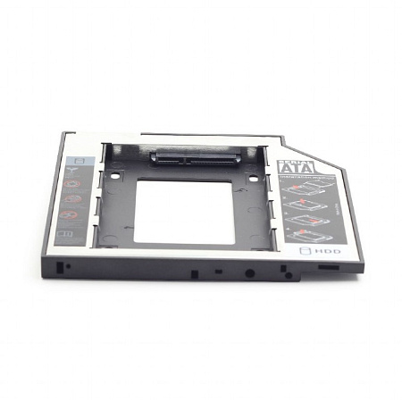 Gembird MF-95-02, Slim mounting frame for 2.5'' drive to 5.25'' bay, for drive up to 12.5 mm,процессоры ,оперативная память, ssd, M2, hdd, кейсы