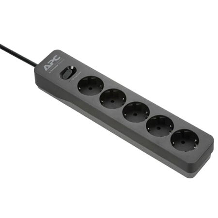 APC PME5B-RS Essential SurgeArrest 5 Outlet Black 230V Russia