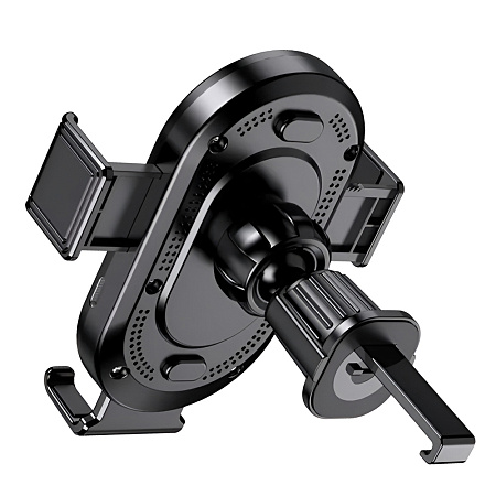 Jokade Car Holder Wireless Automatic Air Outlet Spiral Hook 15W JH020, Black( Damaged Box)