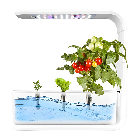 Green Grow hydroponics growing system 3 pods, White