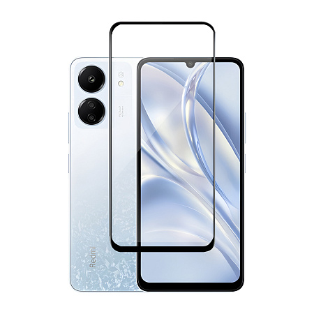 Helmet Diamond Glass 5D Redmi 14C/Redmi A5, Black Helmet Diamond Glass 5D Redmi 14C/Redmi A5, Black