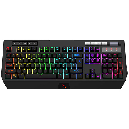 Aqirys Keyboard CAPELLA, US Layout, With RGB Backlight Aqirys Keyboard CAPELLA, US Layout, With RGB Backlight